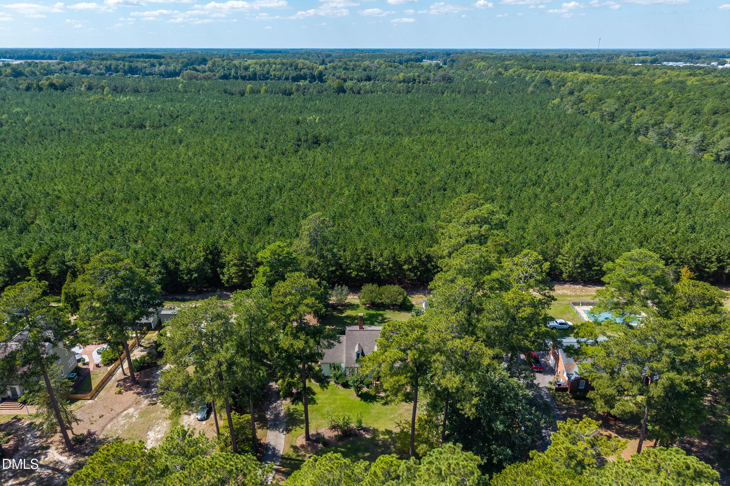 Aerial View - 1600 Colony Drive, Tarboro, NC 27886
