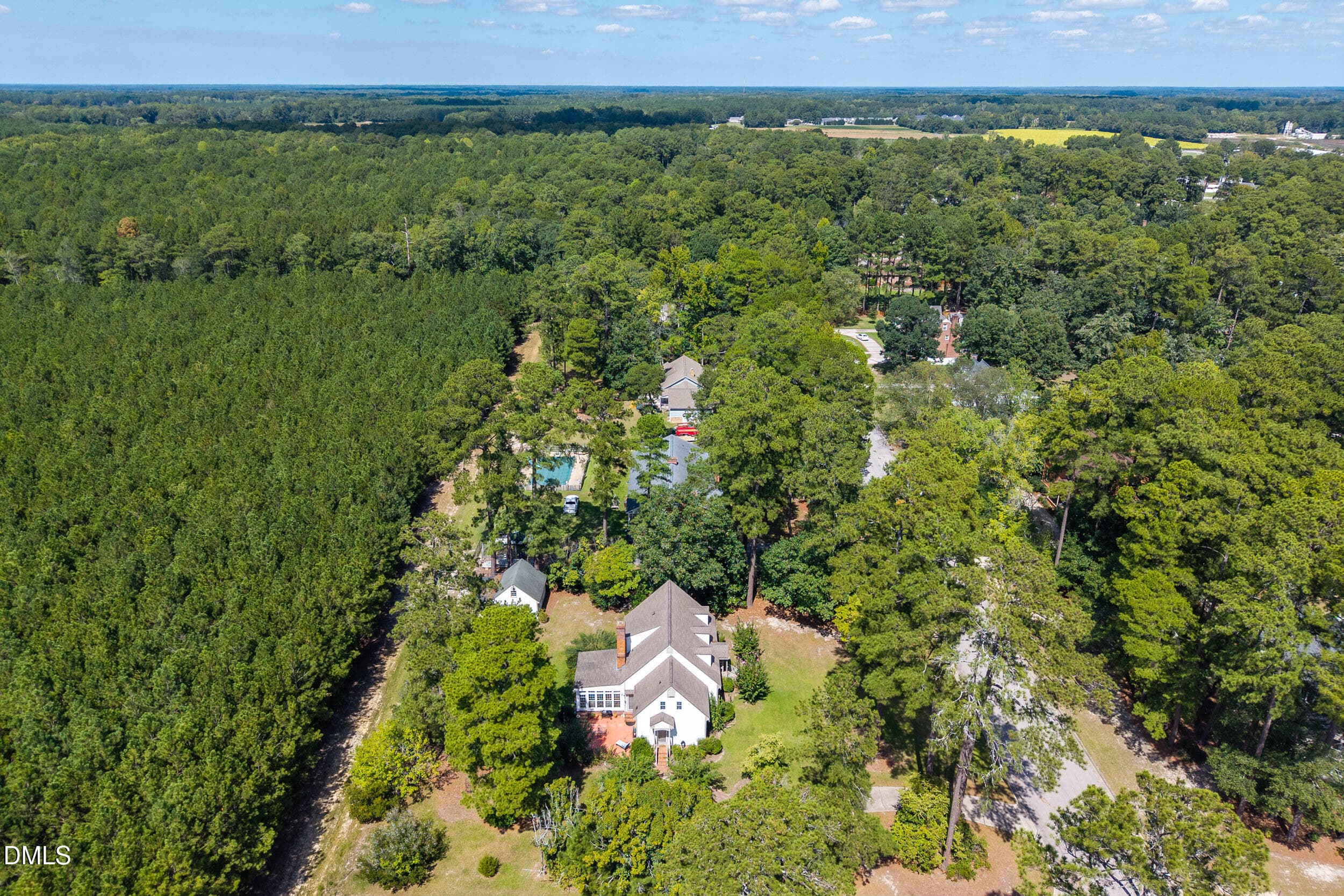 Aerial View - 1600 Colony Drive, Tarboro, NC 27886