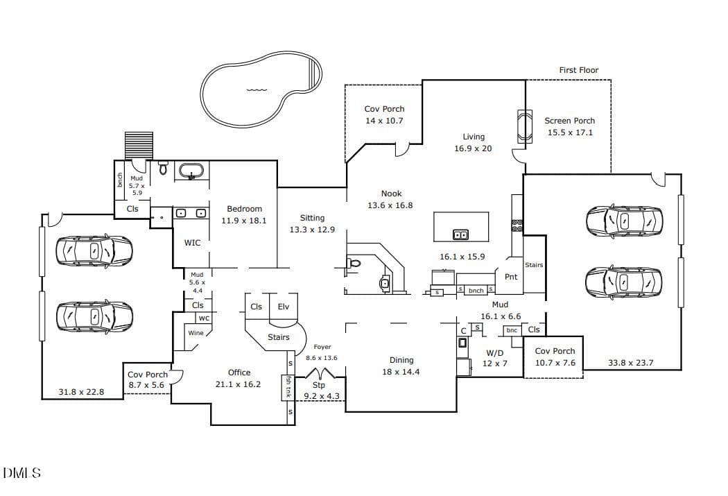 First Floor - 40 Perfect Moment Drive, Durham, NC 27713