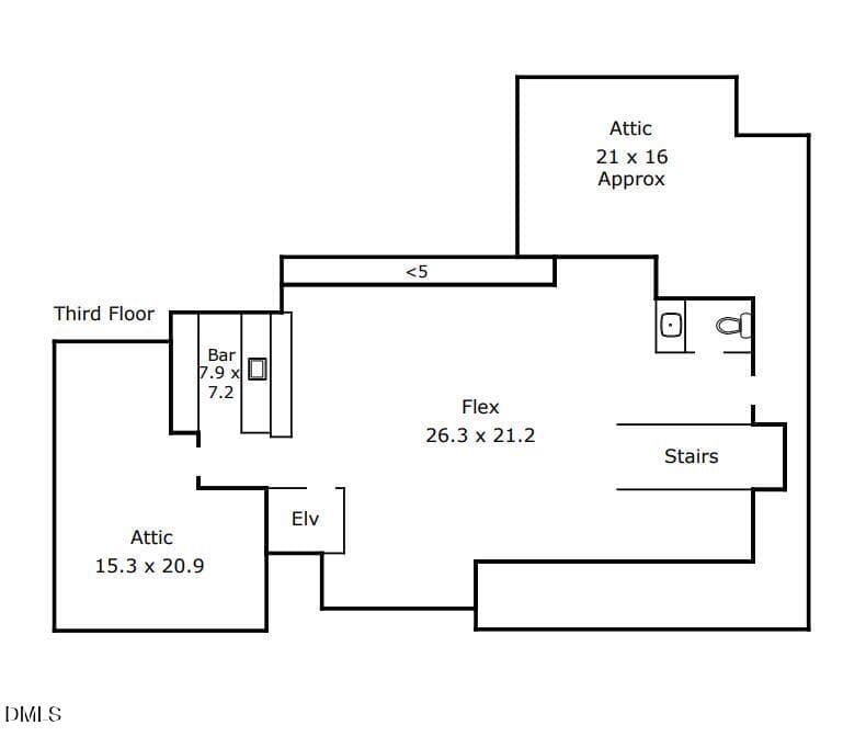 Third Floor - 40 Perfect Moment Drive, Durham, NC 27713