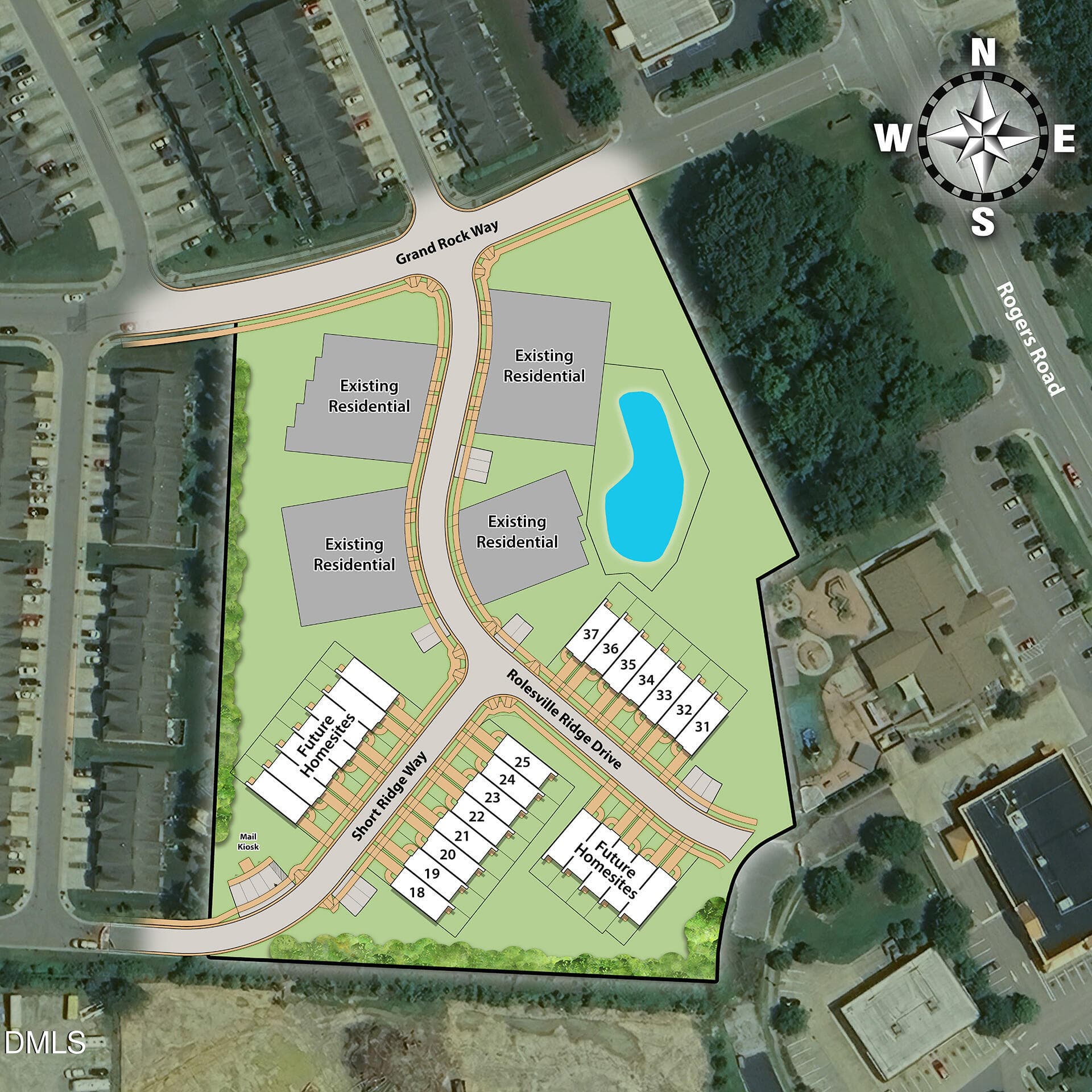 Granite Rige site map - 111 Rolesville Ridge Drive, Rolesville, NC 27571