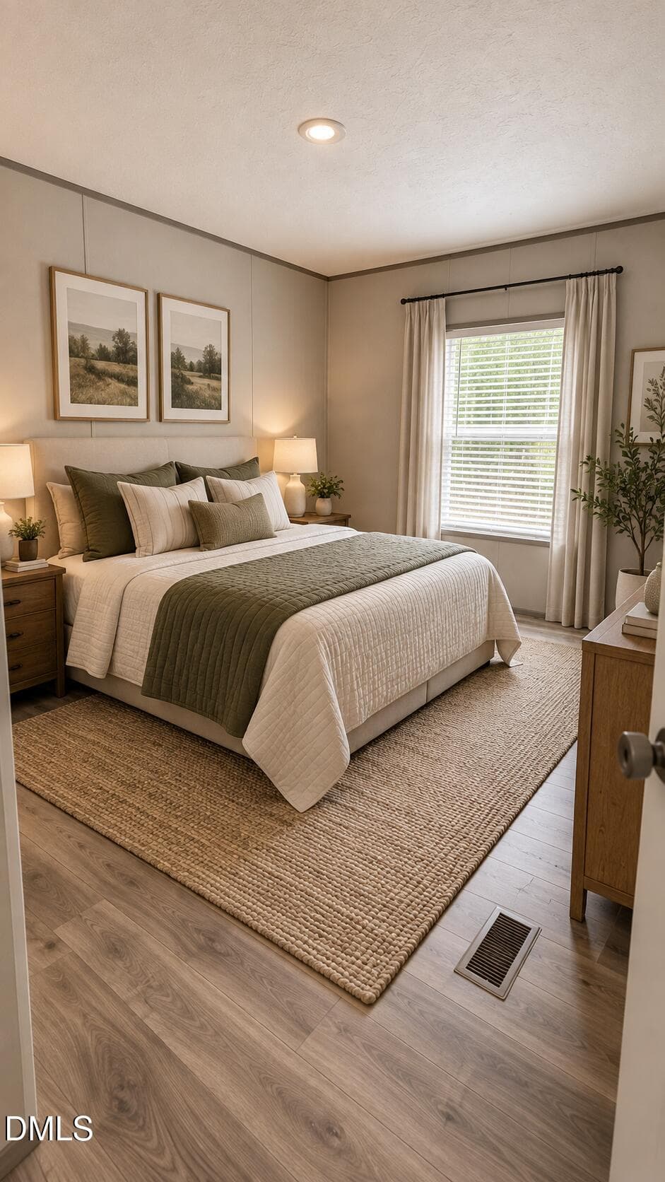 Bedroom 3 Staged - 1814 J P Road, Whitakers, NC 27891