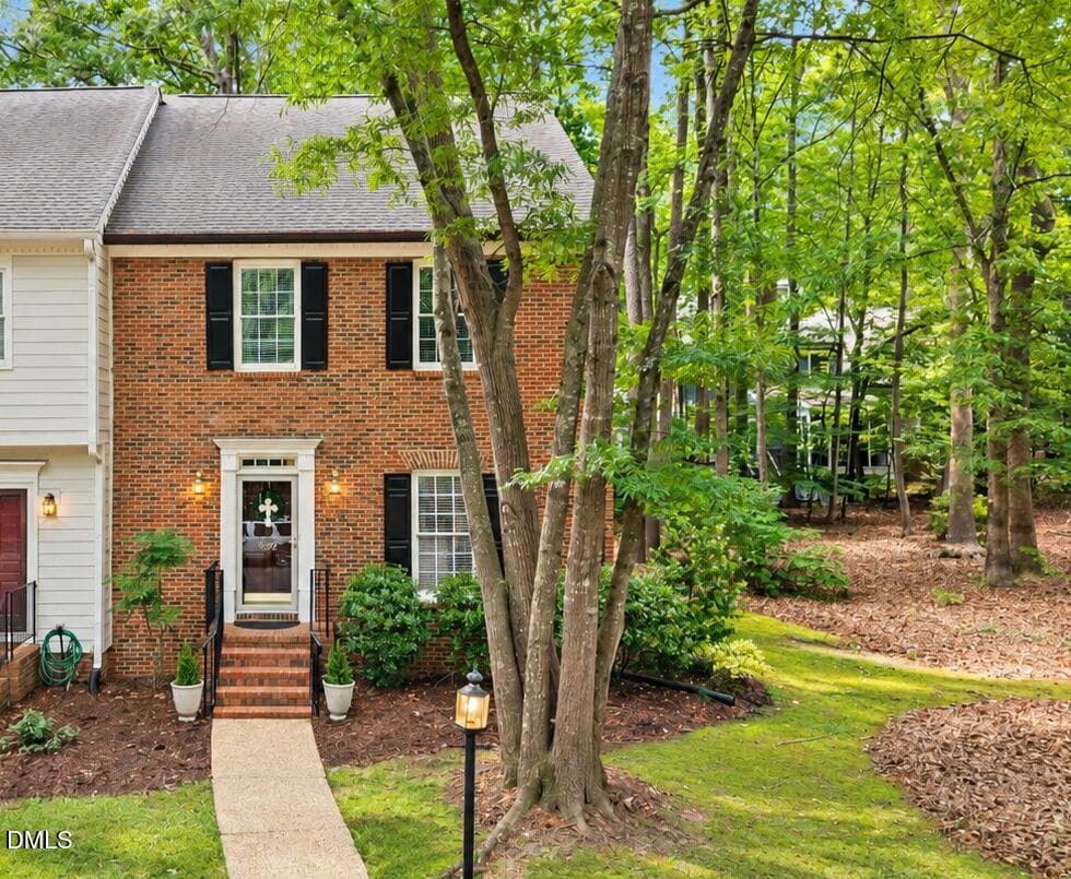 Mostly Brick Exterior - 562 Weathergreen Drive, Raleigh, NC 27615