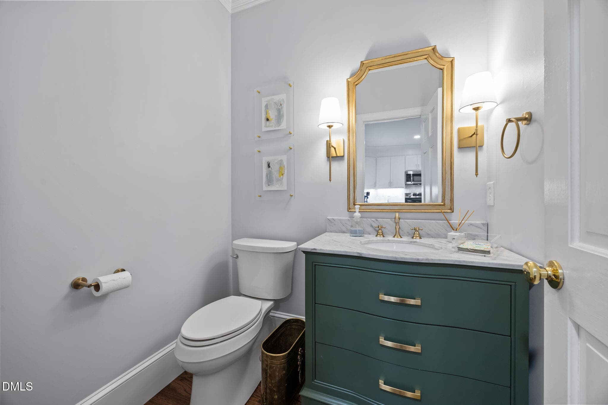 Powder Room - 562 Weathergreen Drive, Raleigh, NC 27615
