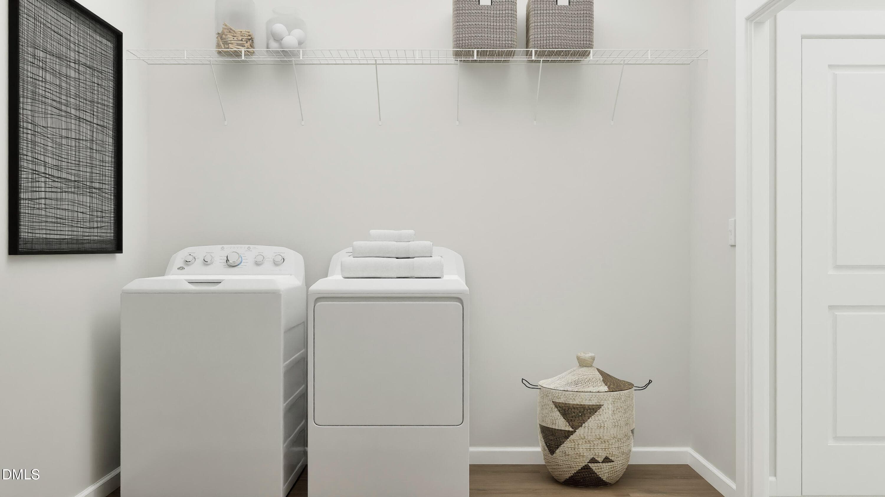 SUN_MicaRidge_Rend_SomersetIII_Laundry_F - 827 Long Melford Drive, Rolesville, NC 27571