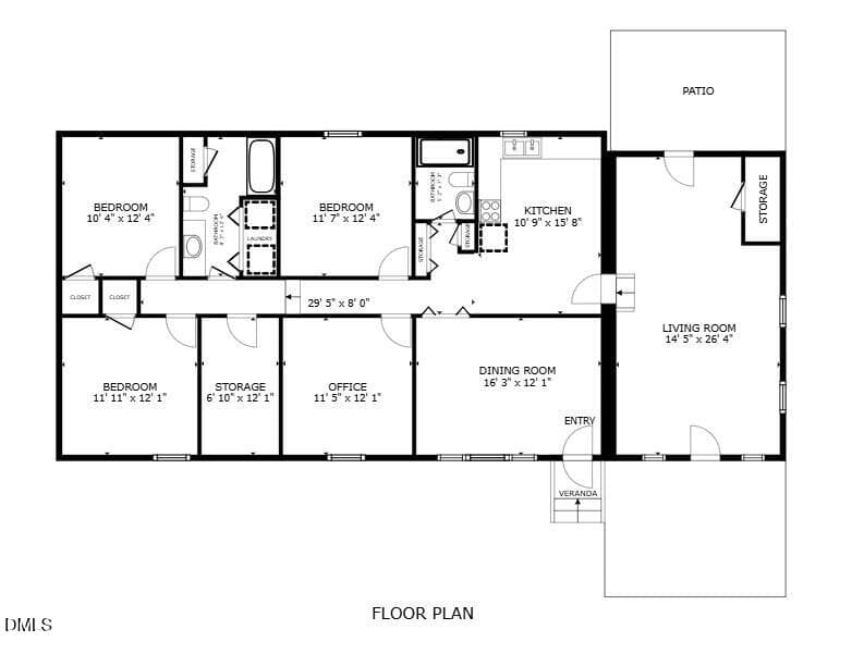 floor plan - 2635 W Lyon Station Road, Creedmoor, NC 27522, Creedmoor