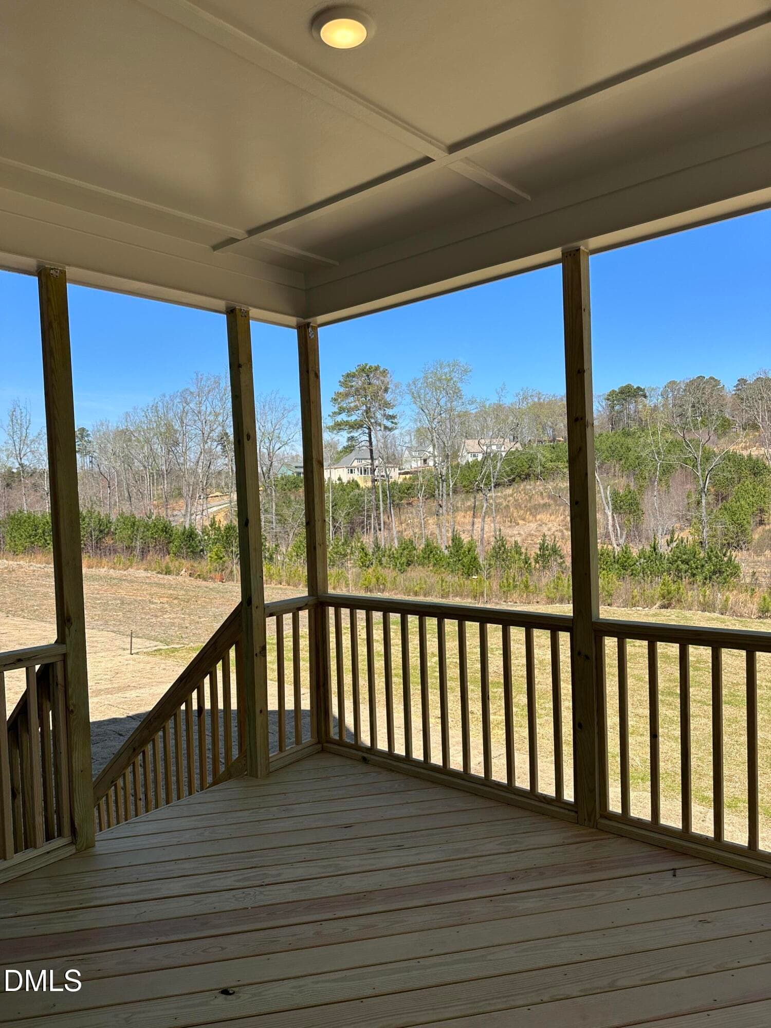 Views from deck - 2004 Upland Lane, Durham, NC 27712