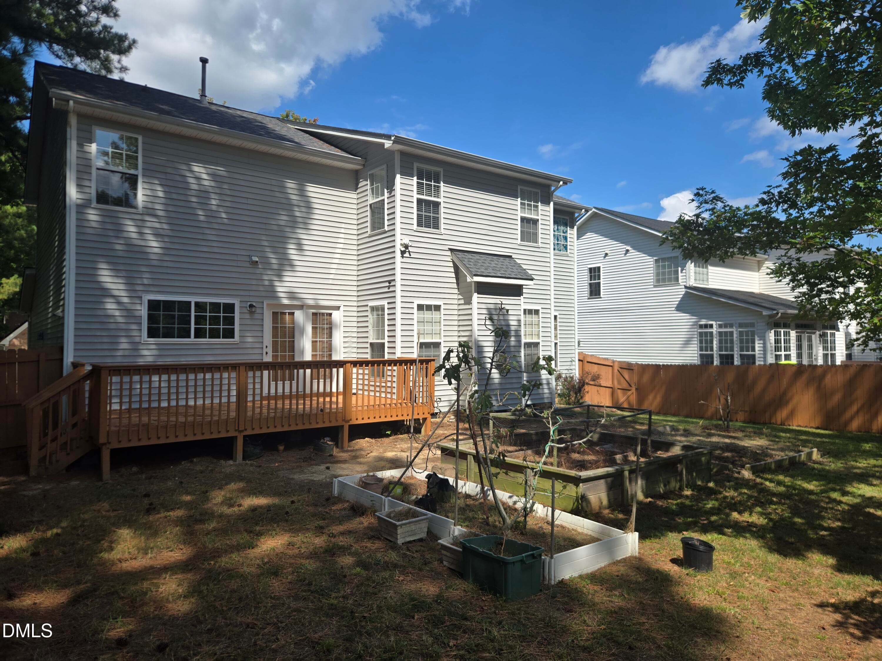 backyard - 205 Bethabara Lane, Cary, NC 27513
