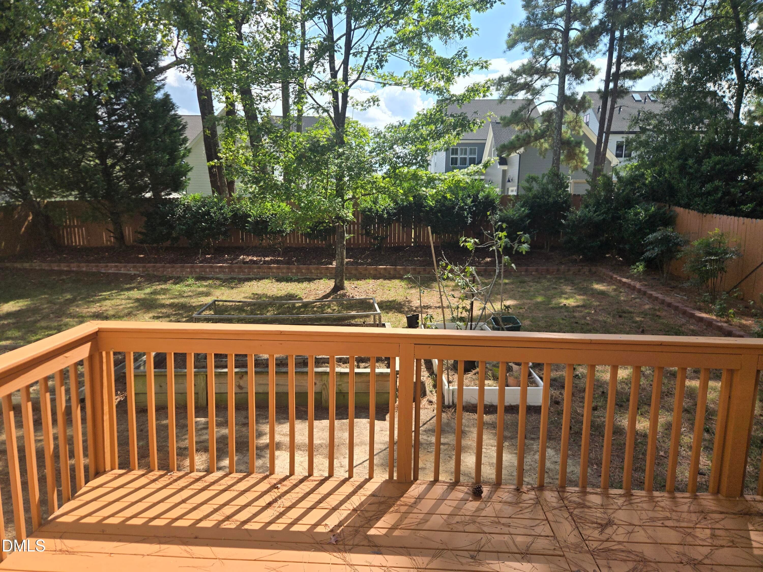 rear deck - 205 Bethabara Lane, Cary, NC 27513