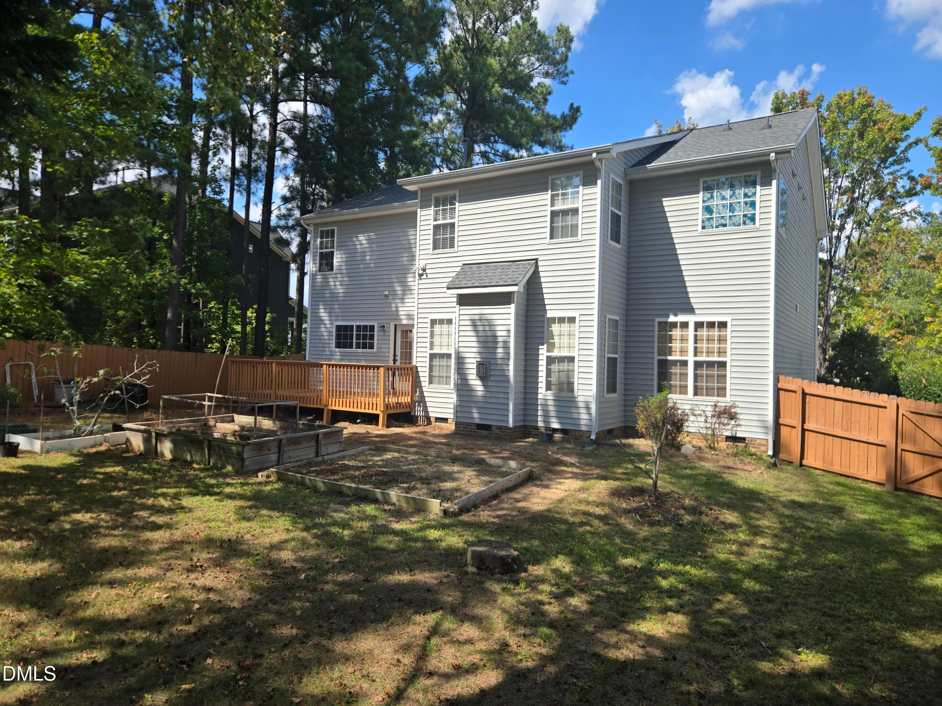 backyard - 205 Bethabara Lane, Cary, NC 27513