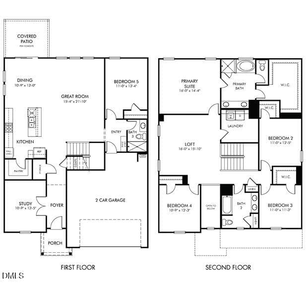 Floorplan - 4025 Balvenie Lane, Raleigh, NC 27616