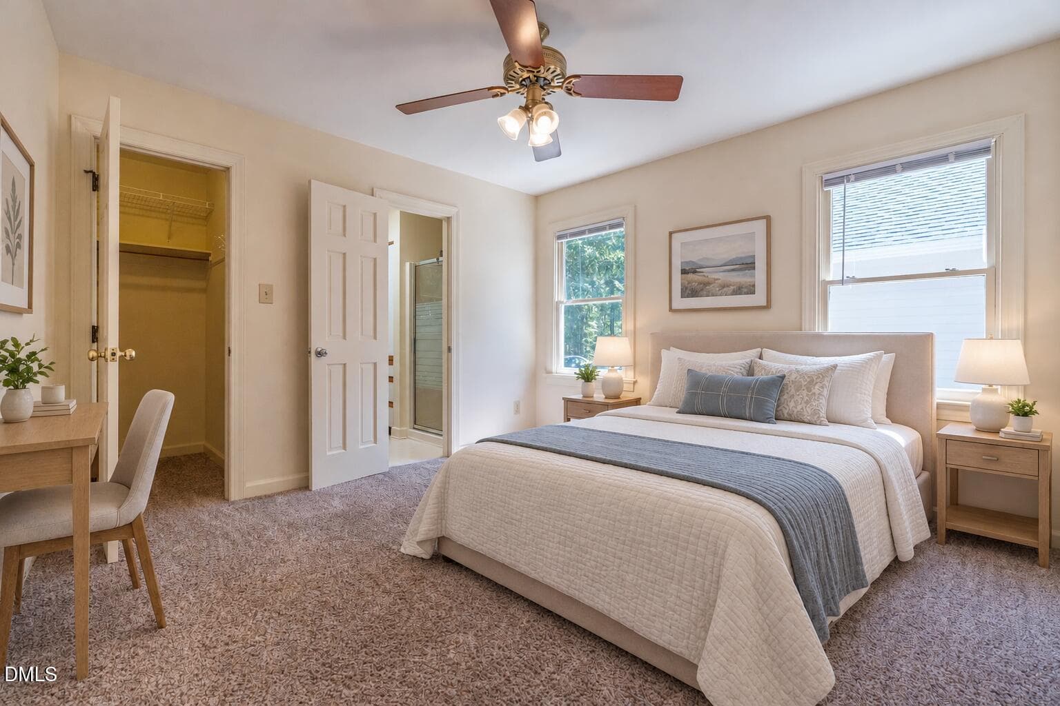 bedroom 3 - virtual stage - 4508 Rogers Road, Durham, NC 27703, Durham