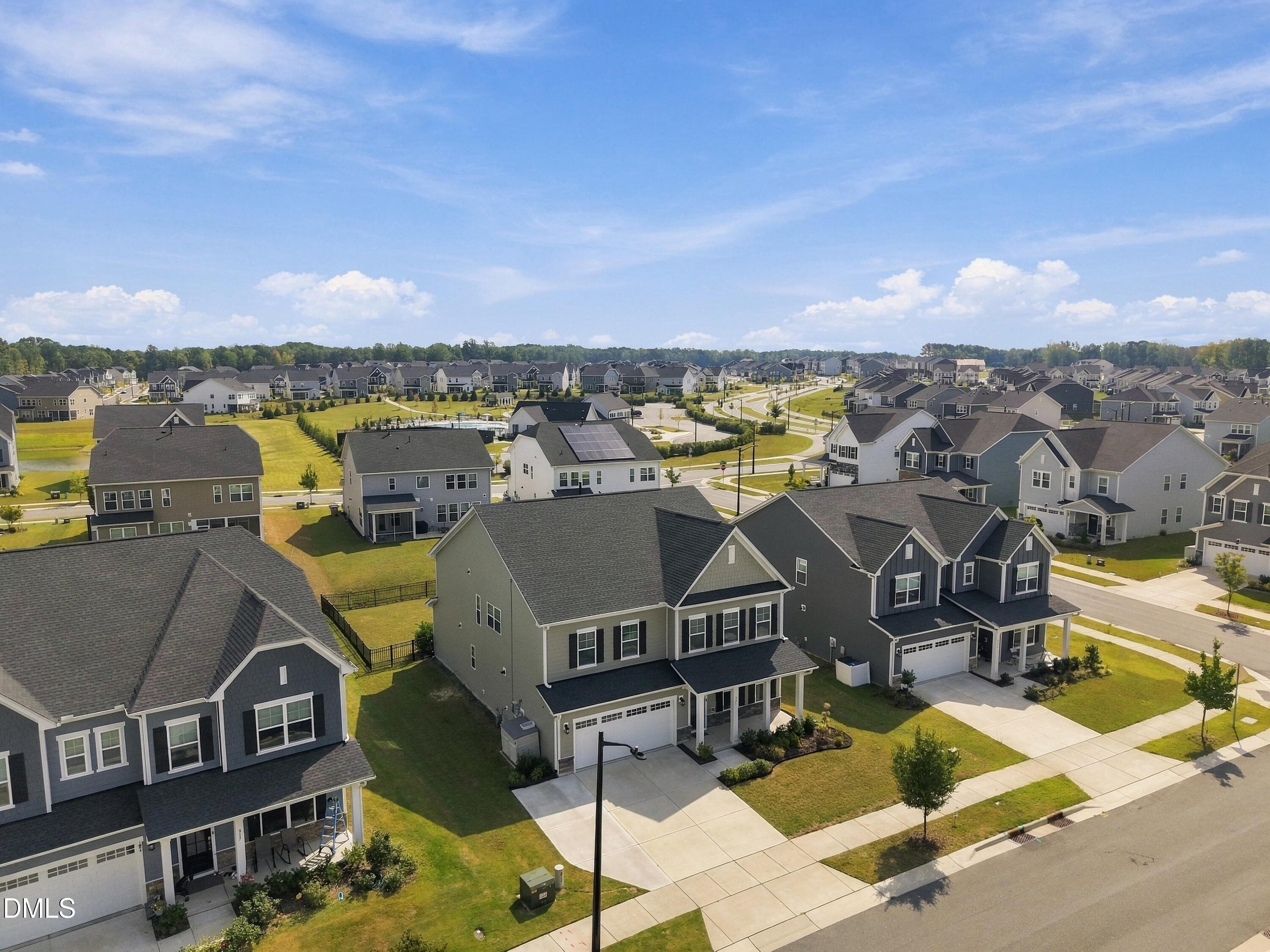 Aerial - 321 Toadstool Trail, Wake Forest, NC 27587