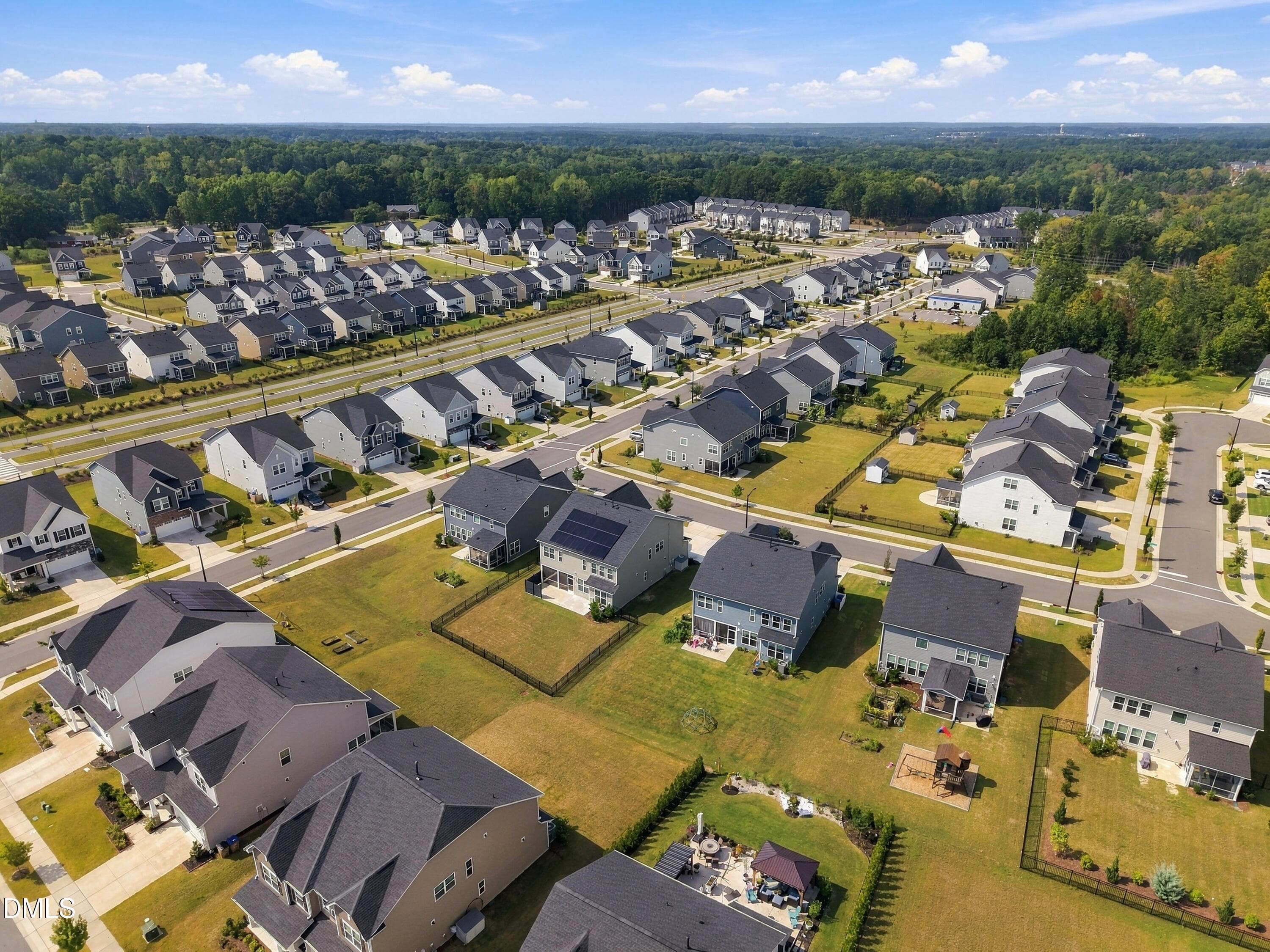 Aerial - 321 Toadstool Trail, Wake Forest, NC 27587