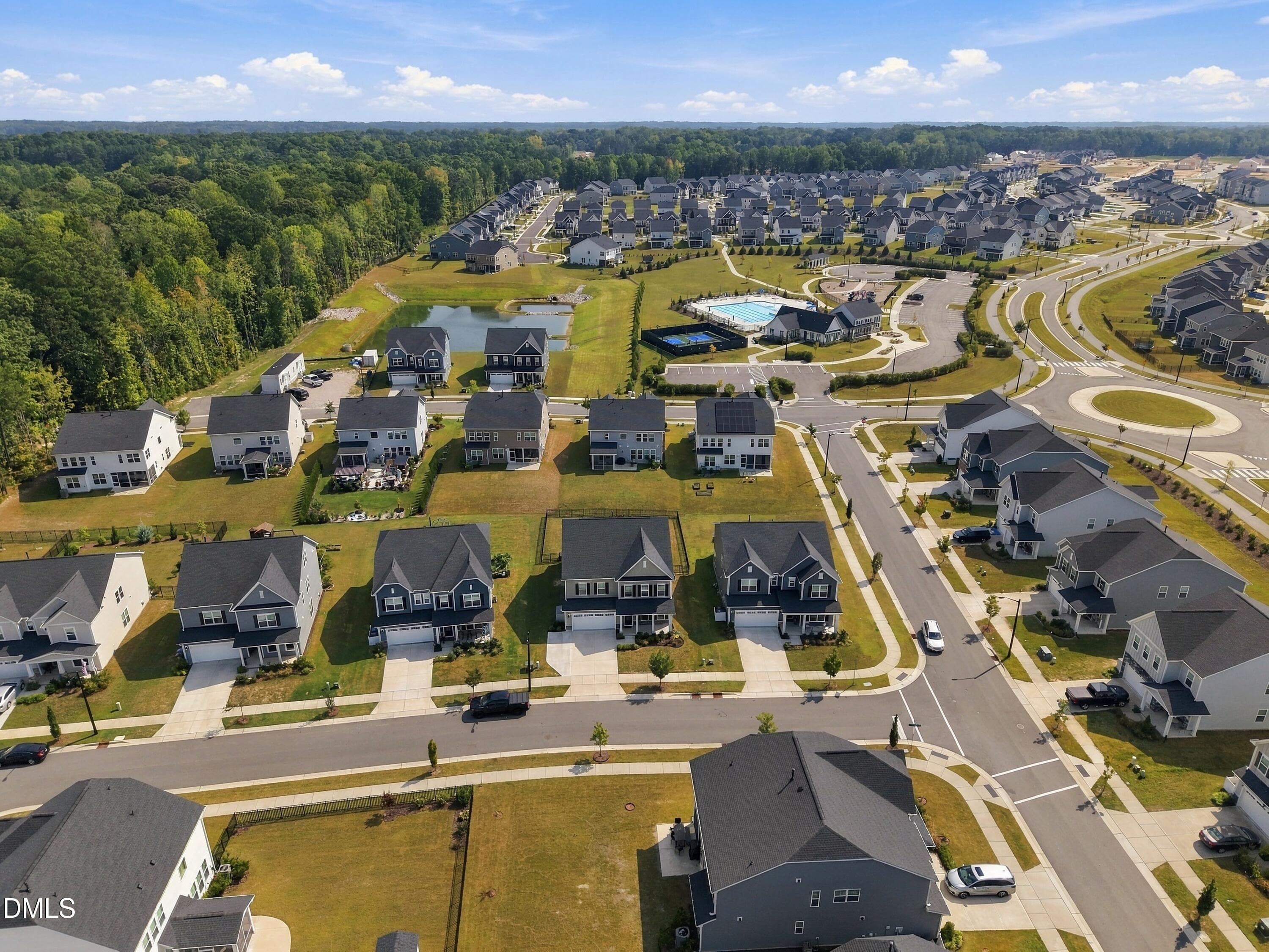 Aerial - 321 Toadstool Trail, Wake Forest, NC 27587