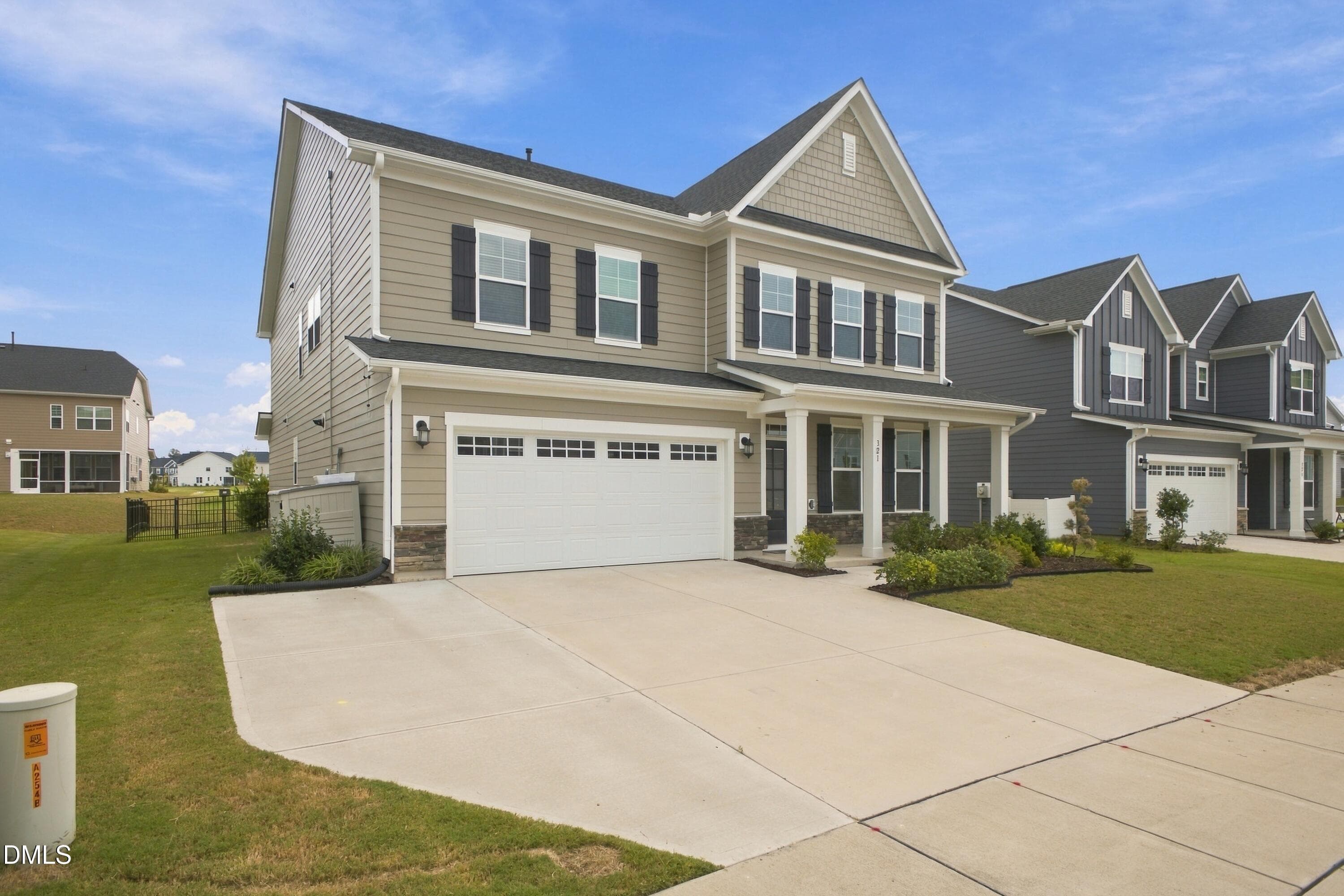Extended Driveway - 321 Toadstool Trail, Wake Forest, NC 27587