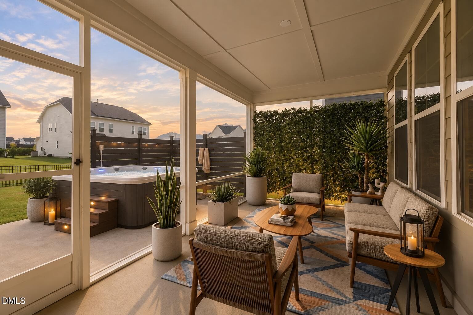 Screened-In Back Porch - 321 Toadstool Trail, Wake Forest, NC 27587