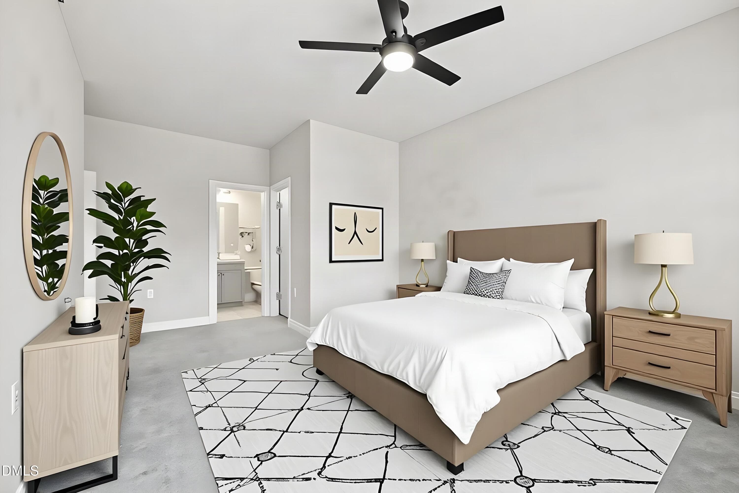 Bedroom 3 (En-Suite Bath) - 321 Toadstool Trail, Wake Forest, NC 27587