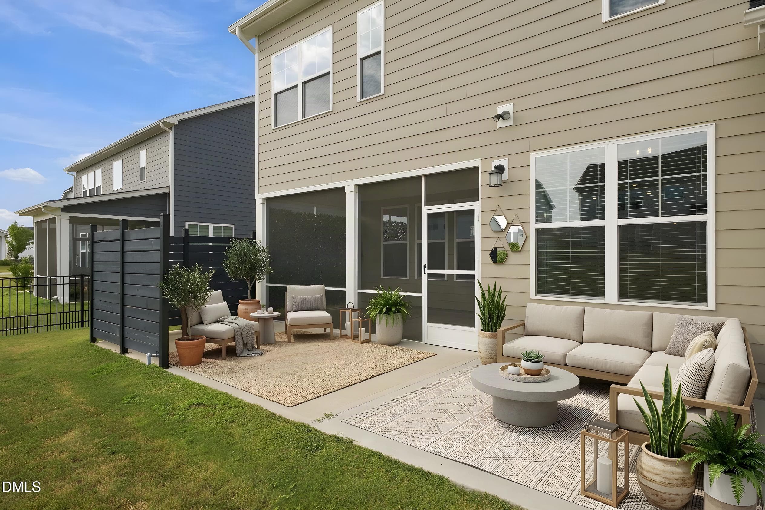 Back Patio - 321 Toadstool Trail, Wake Forest, NC 27587