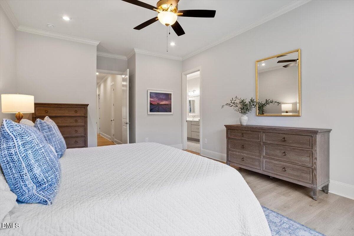 Primary Bedroom - 811 Laurelwood Drive, Durham, NC 27705