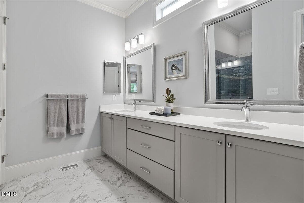 Primary Bathroom - 811 Laurelwood Drive, Durham, NC 27705, Durham