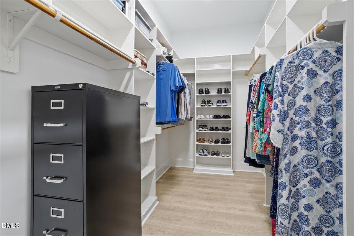 Primary Walk-In Closet - 811 Laurelwood Drive, Durham, NC 27705, Durham