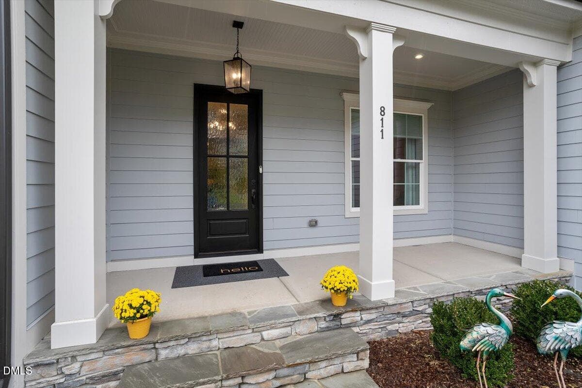 Covered Front Porch - 811 Laurelwood Drive, Durham, NC 27705