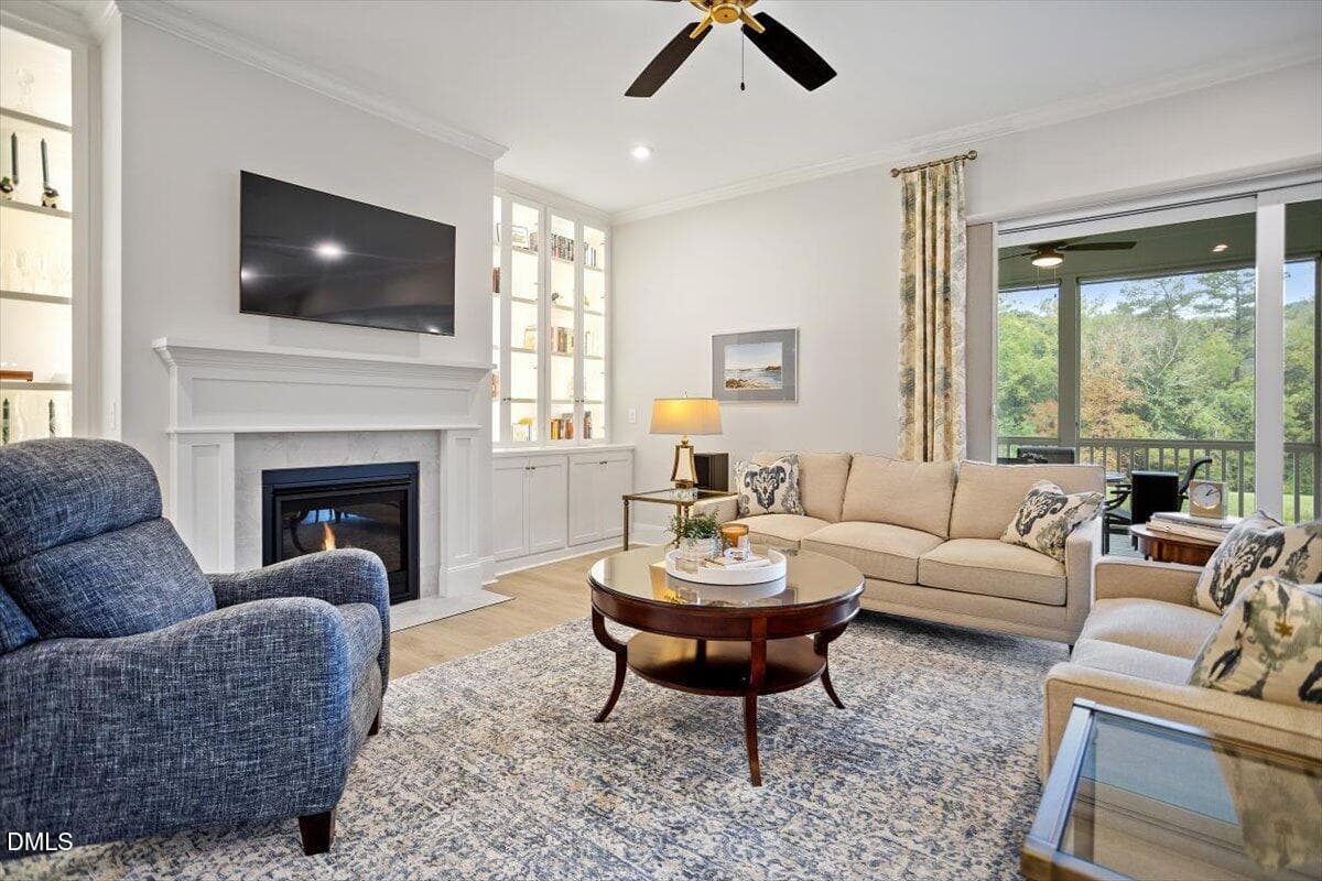 Family Room - 811 Laurelwood Drive, Durham, NC 27705, Durham