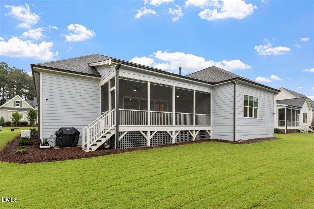 Back View - 811 Laurelwood Drive, Durham, NC 27705