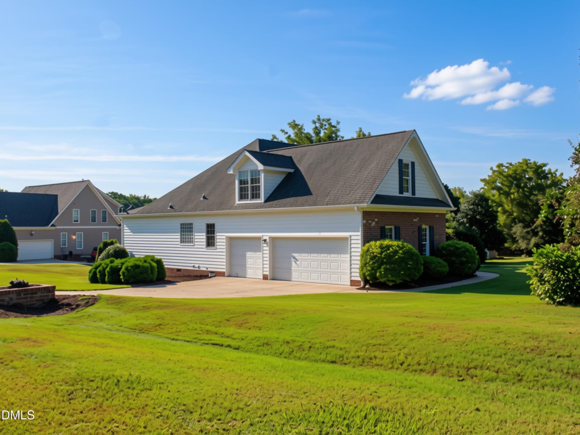 Garage and Side Yard - 3100 Donlin Drive, Wake Forest, NC 27587