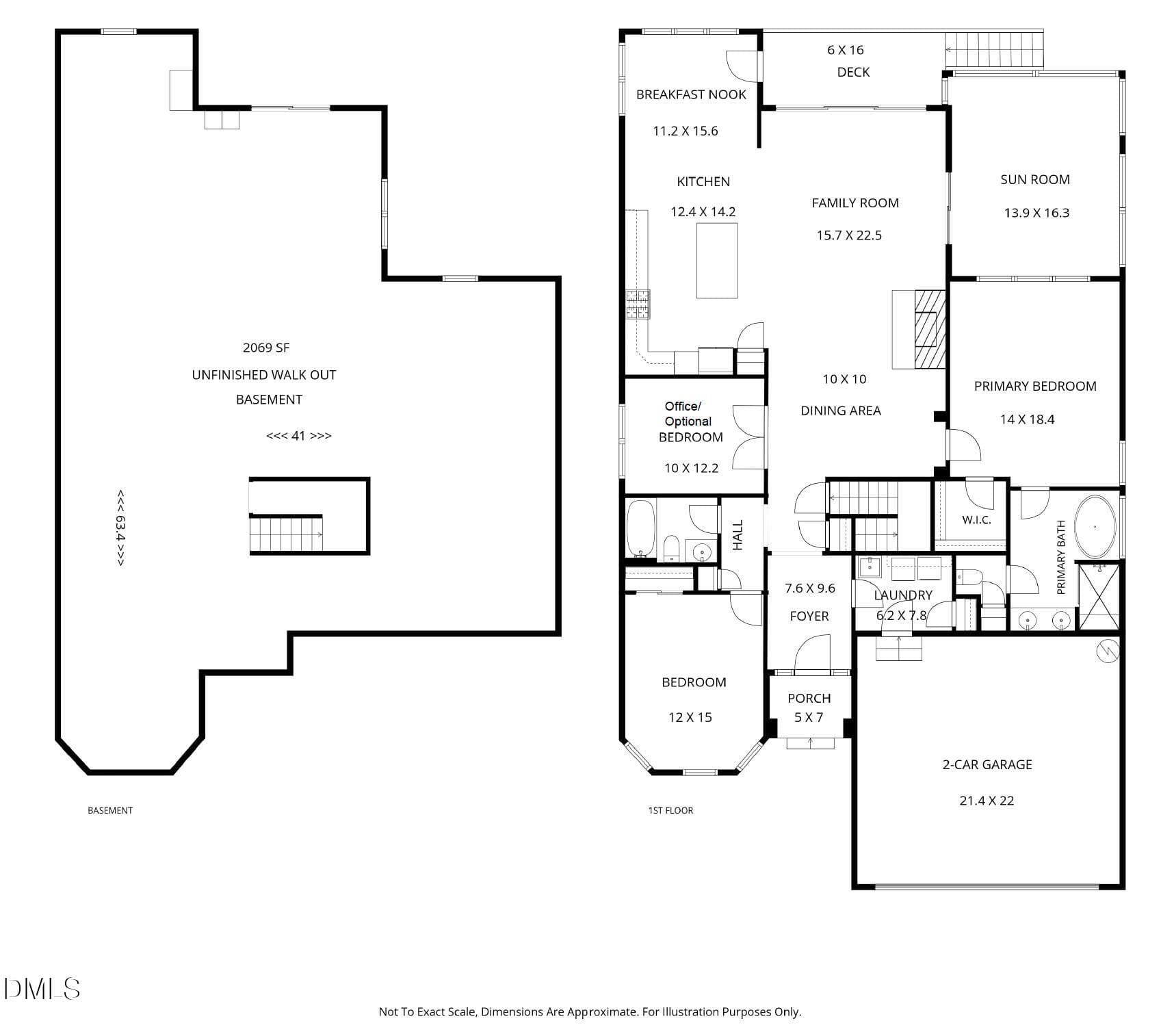 floor plan _ cedar hedge - 2534 Cedar Hedge Court, Apex, NC 27523