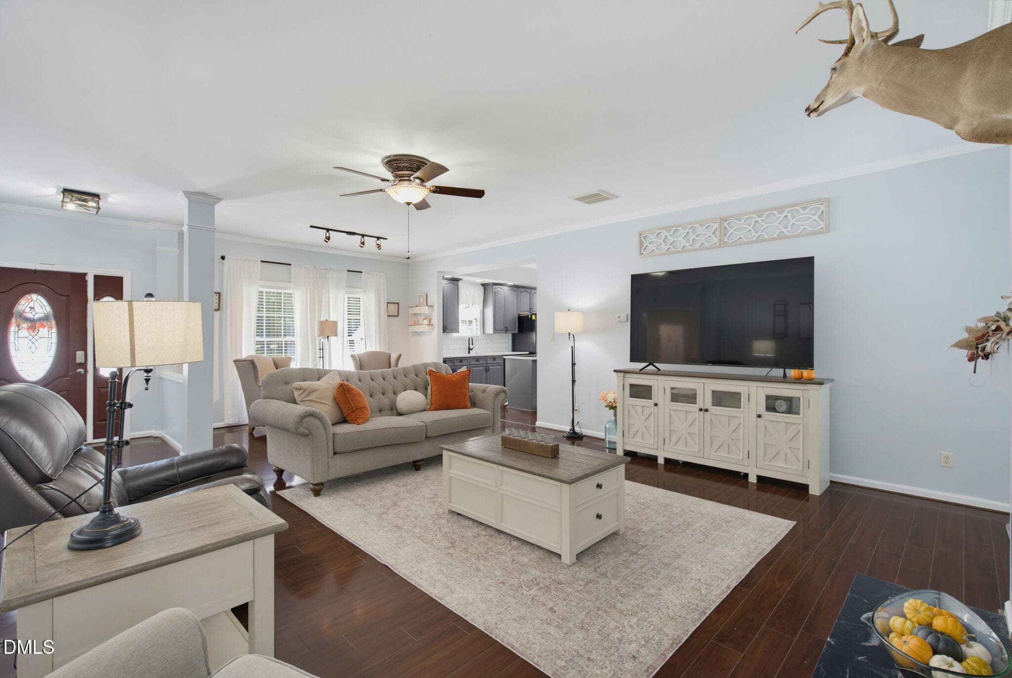 Living Room - 705 Thanksgiving Fire Road, Selma, NC 27576