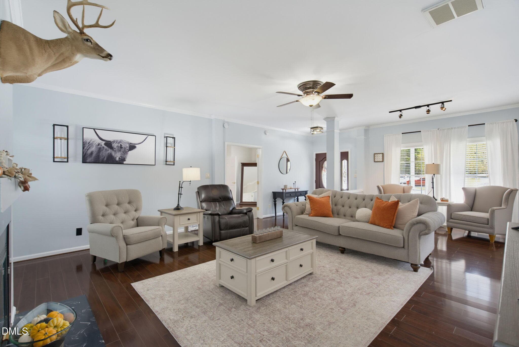 Living Room - 705 Thanksgiving Fire Road, Selma, NC 27576