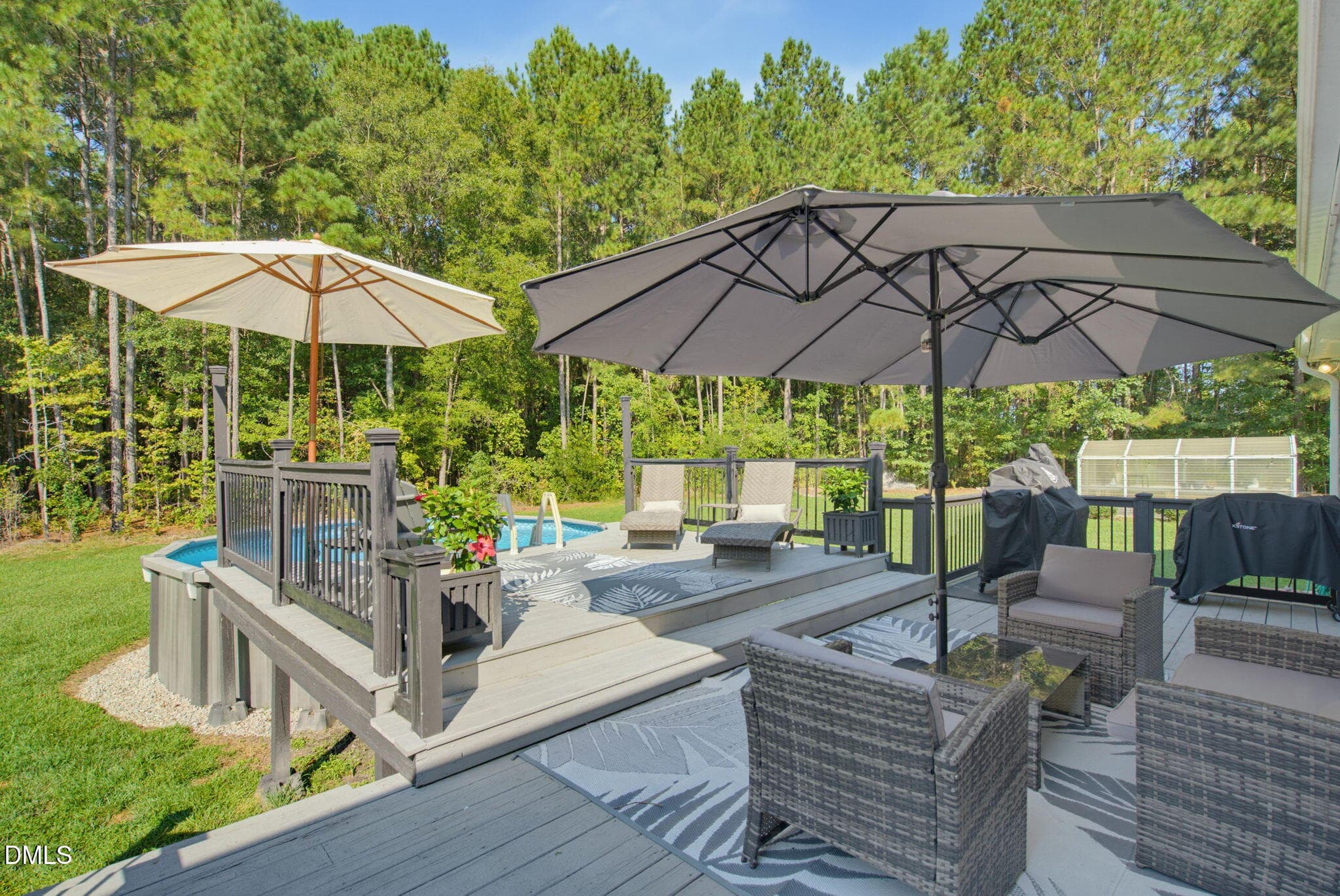 Deck - 705 Thanksgiving Fire Road, Selma, NC 27576