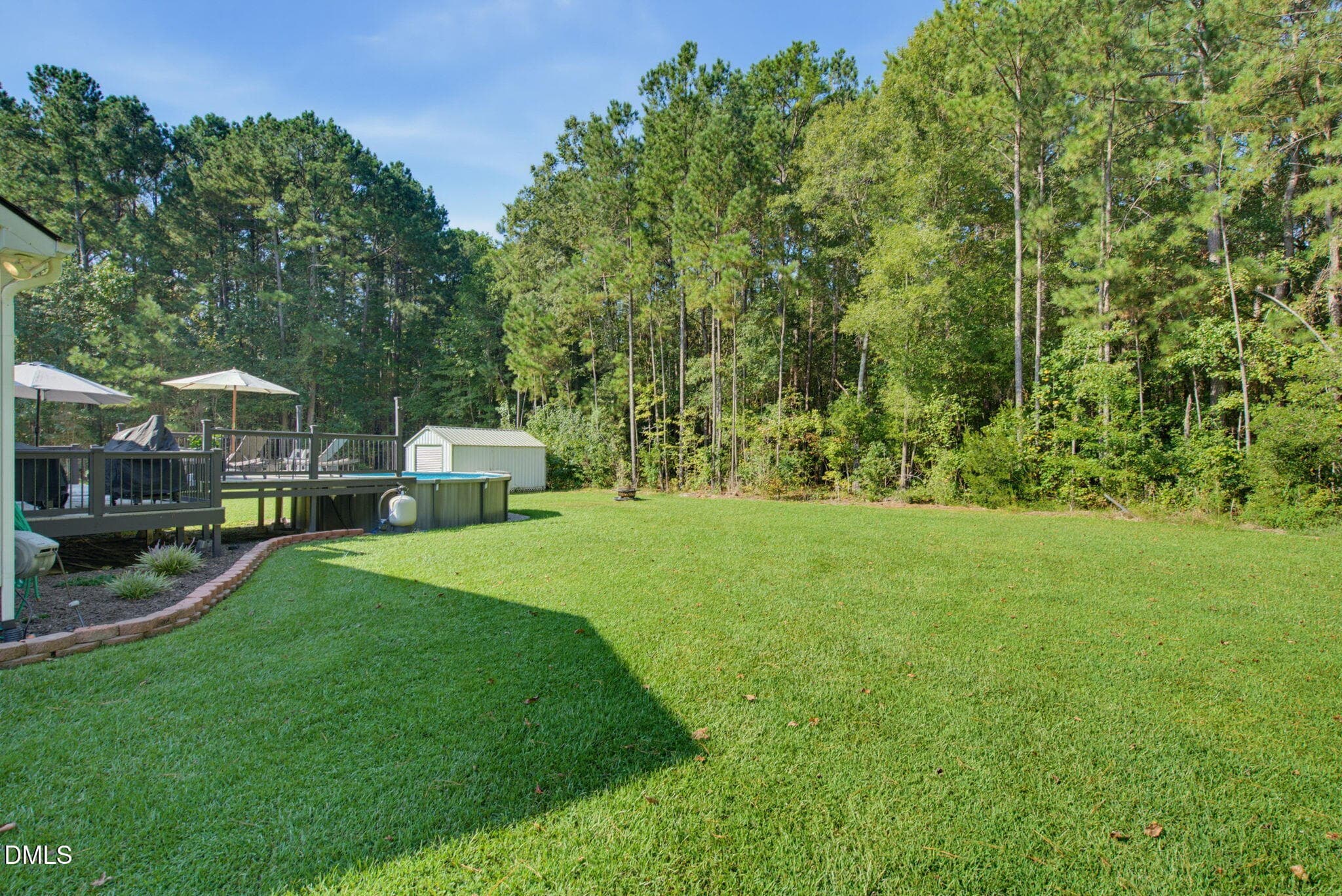 Back Yard - 705 Thanksgiving Fire Road, Selma, NC 27576