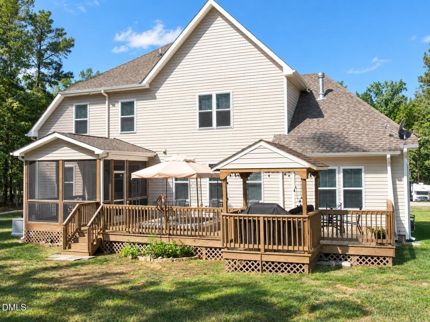 Rear view - 3824 Watermark Drive, Franklinton, NC 27525, Franklinton