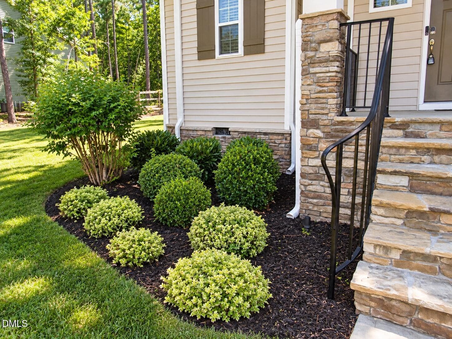 Front landscaping - 3824 Watermark Drive, Franklinton, NC 27525, Franklinton