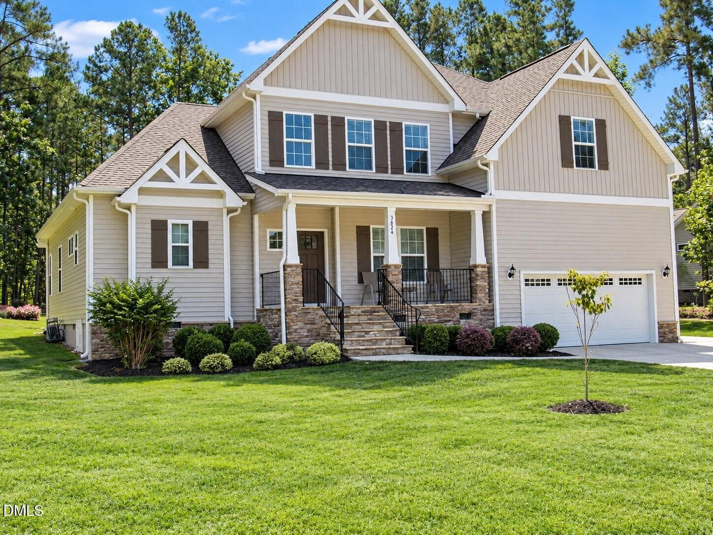 Front view - 3824 Watermark Drive, Franklinton, NC 27525, Franklinton