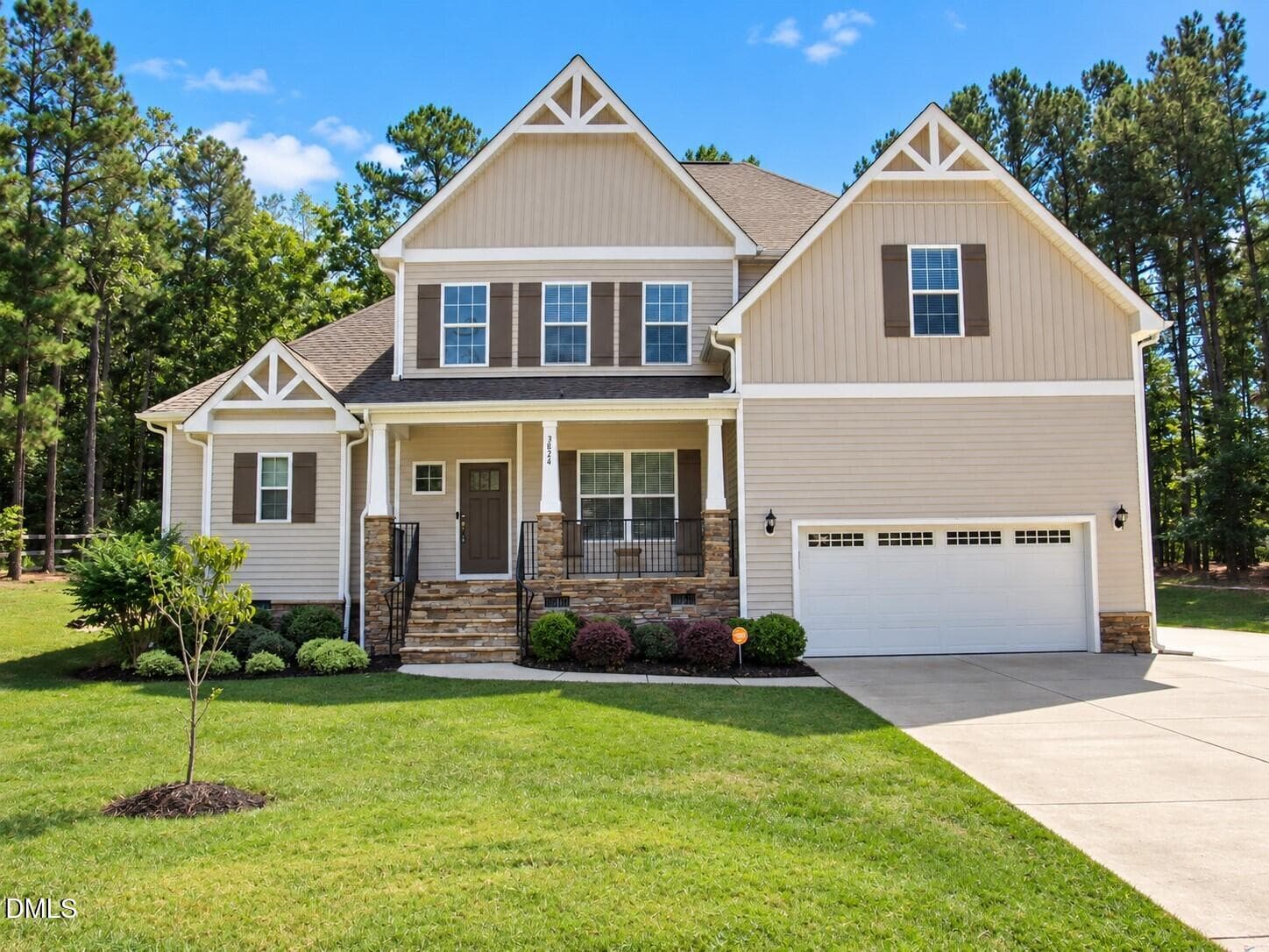 Front view - 3824 Watermark Drive, Franklinton, NC 27525, Franklinton