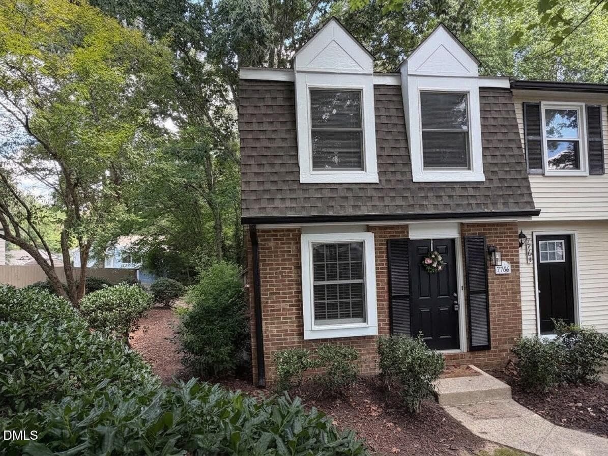 New Exterior - Black door - 7766 Sandra Lane, Raleigh, NC 27615