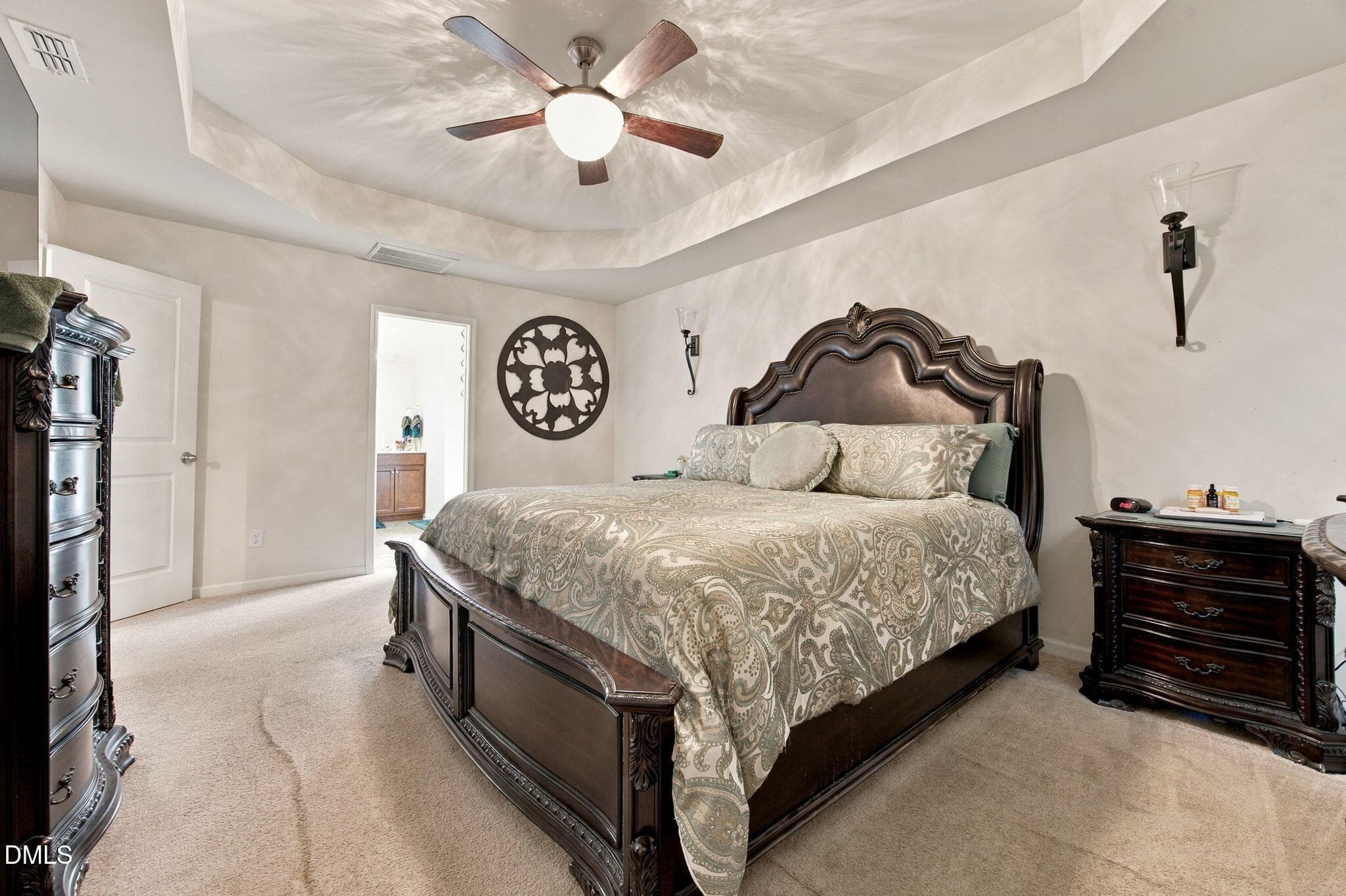 Primary Bedroom - 3949 White Kestrel Drive, Raleigh, NC 27616
