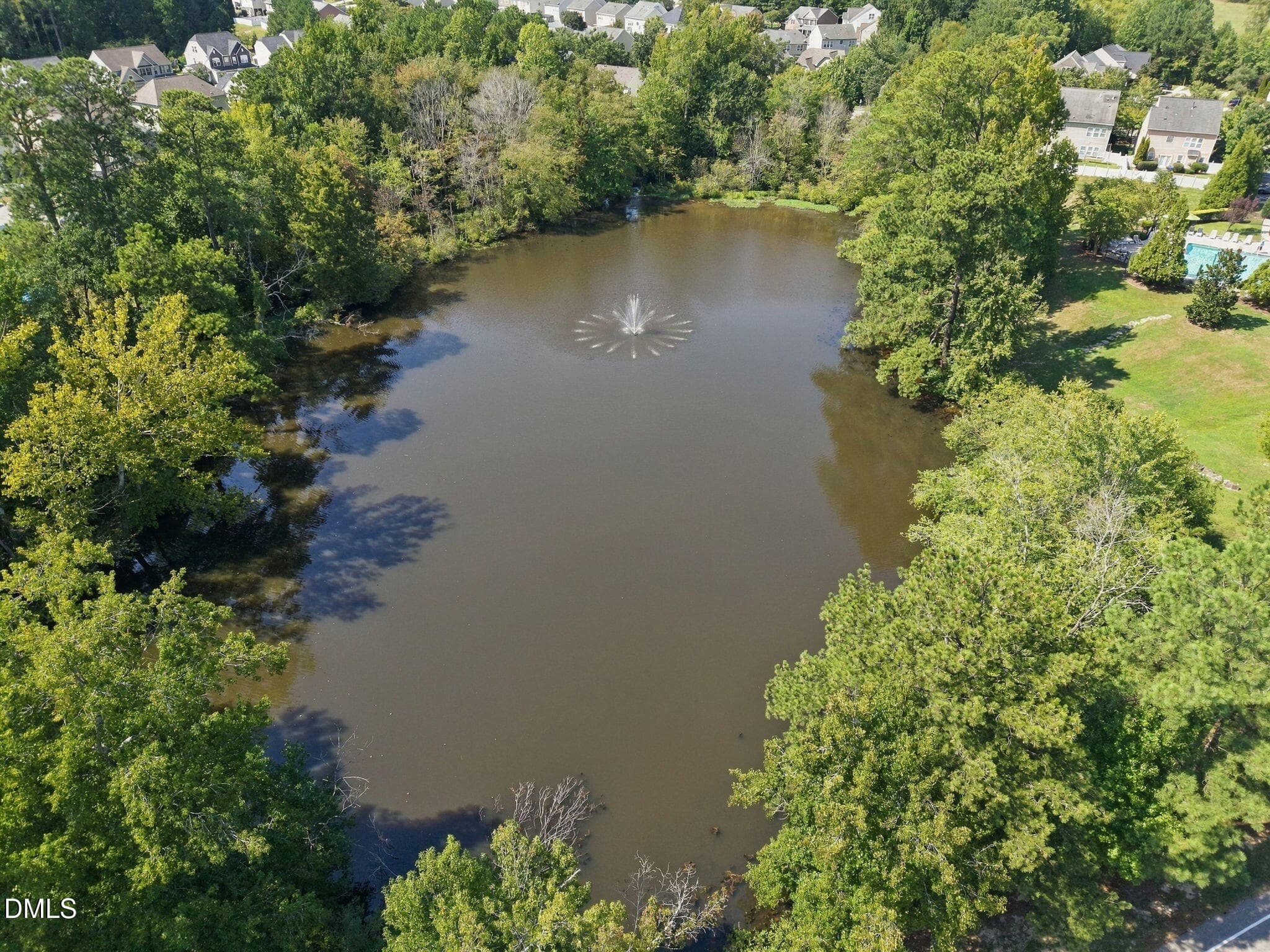 Community lake - 3949 White Kestrel Drive, Raleigh, NC 27616