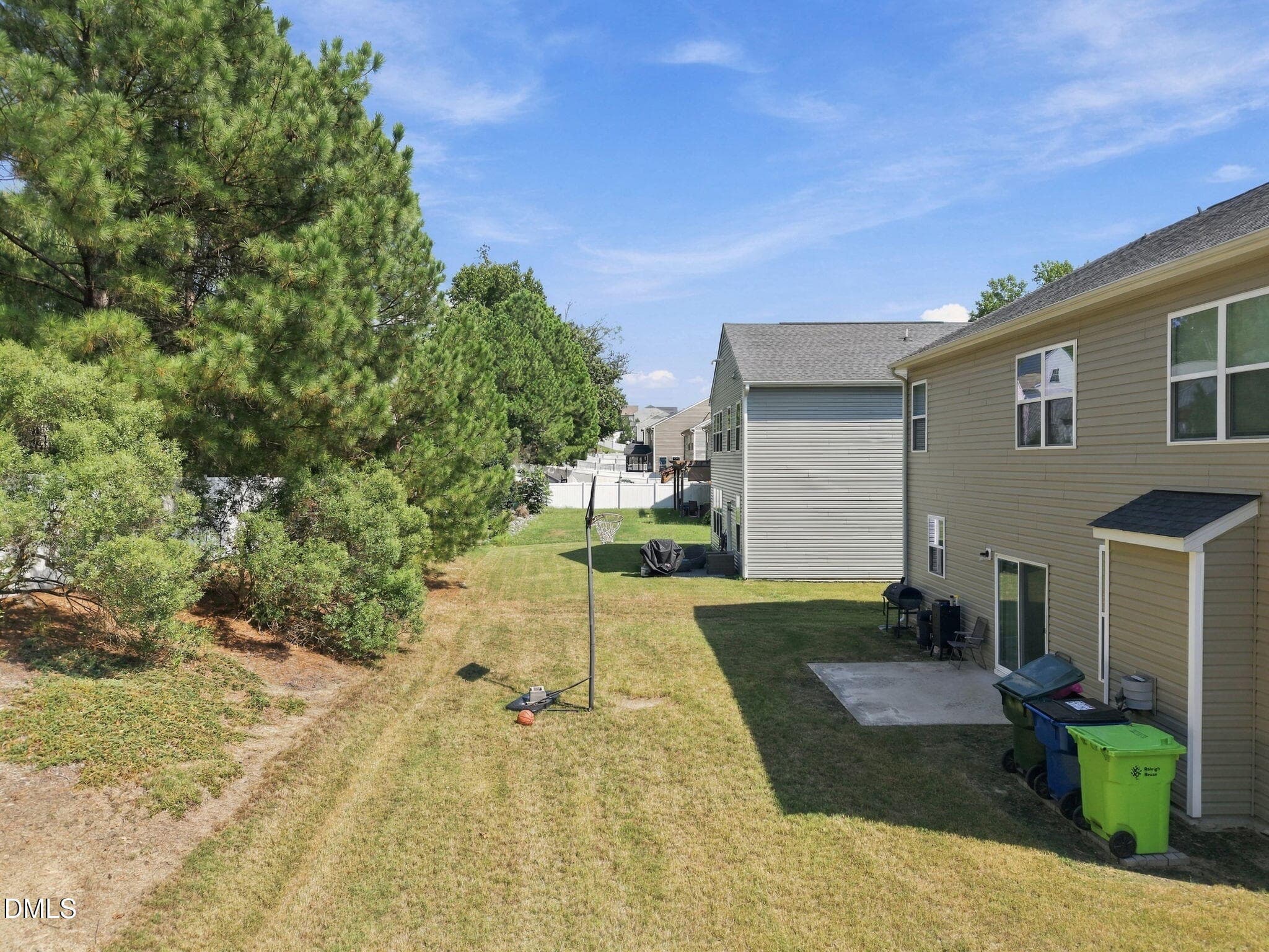 Backyard - 3949 White Kestrel Drive, Raleigh, NC 27616