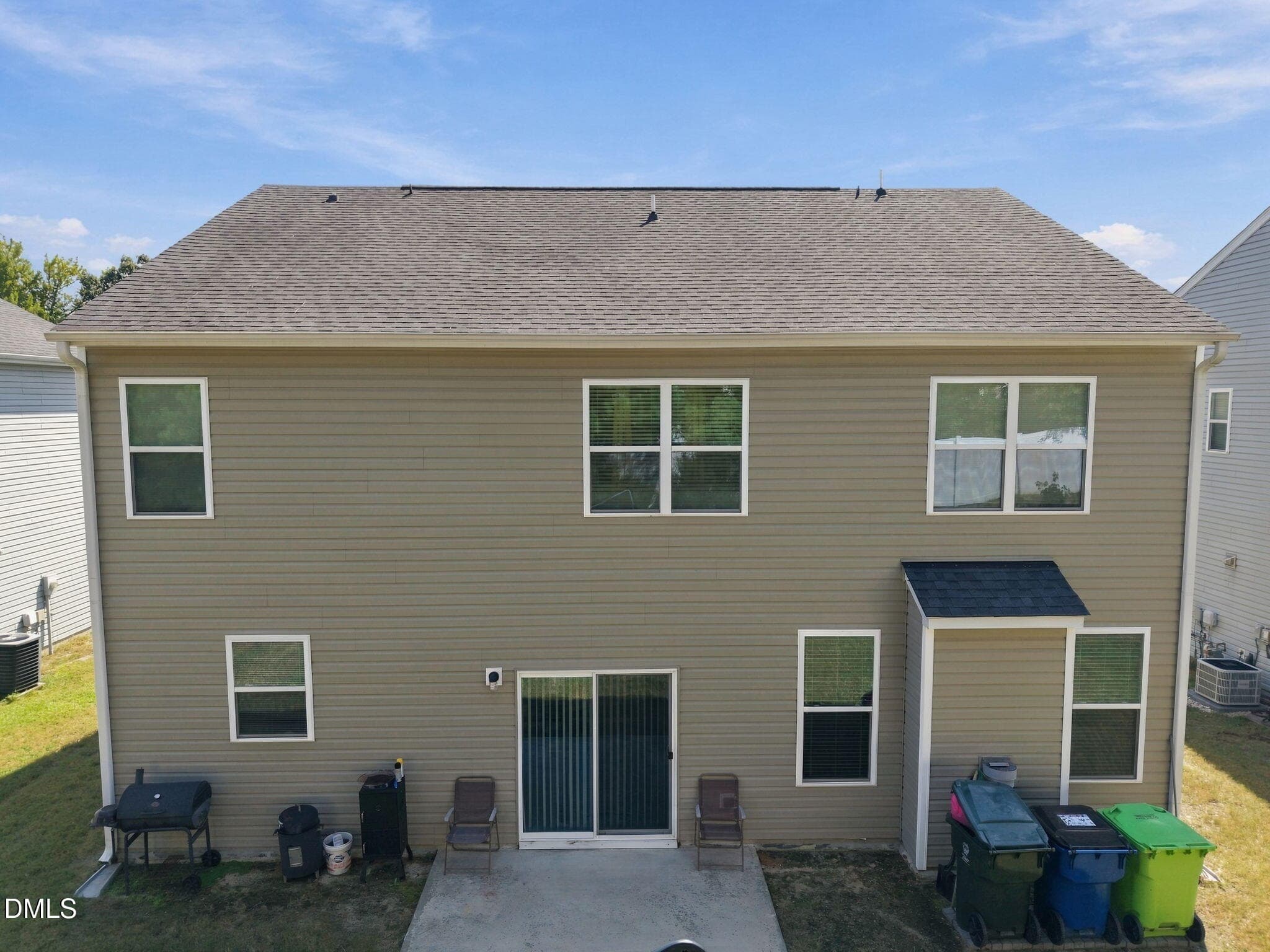 Back of home - 3949 White Kestrel Drive, Raleigh, NC 27616