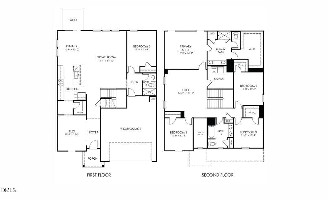Floorplan - 1241 Winding Spring Drive, Mebane, NC 27302