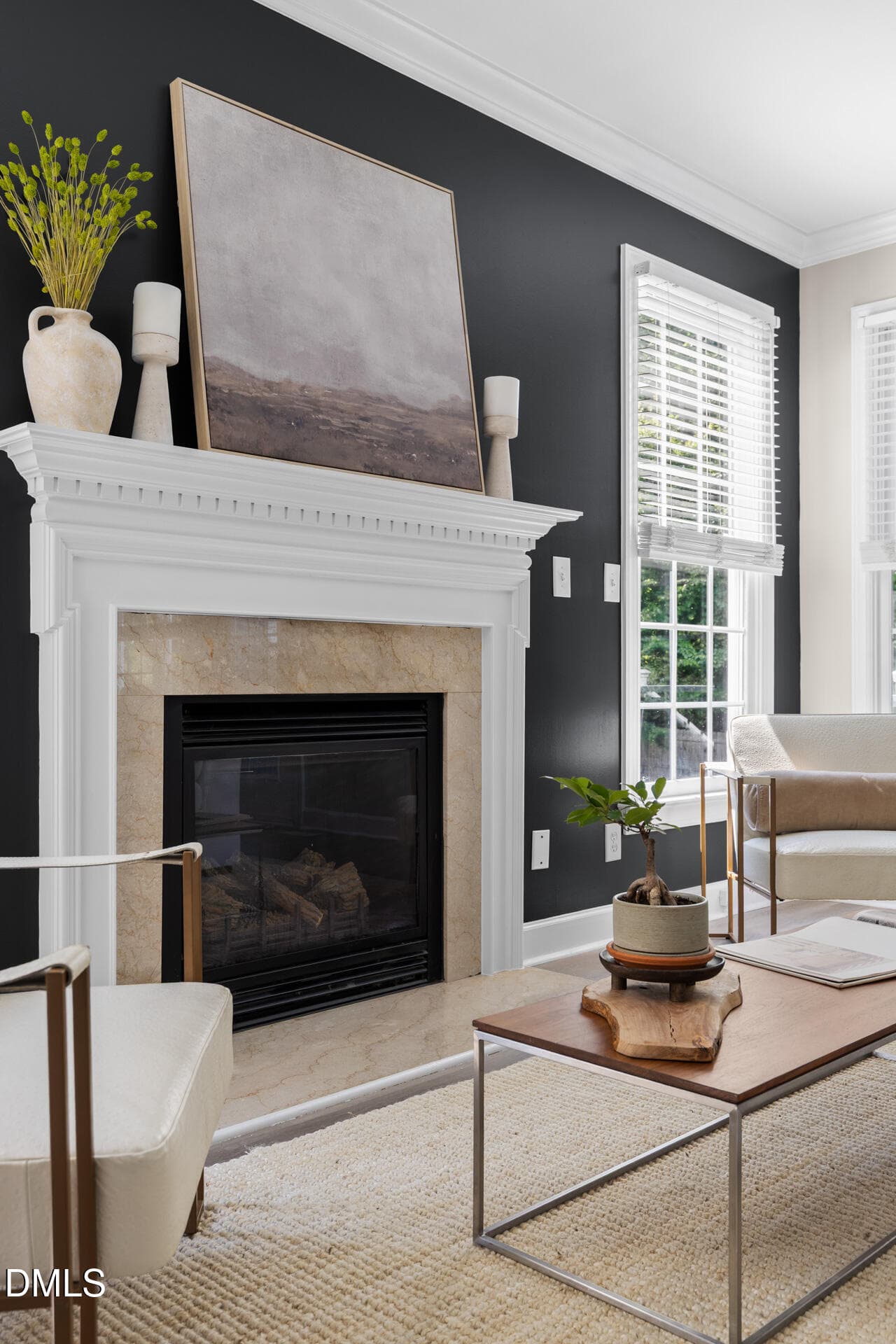 Fireplace - 303 Farnswick Place, Efland, NC 27243