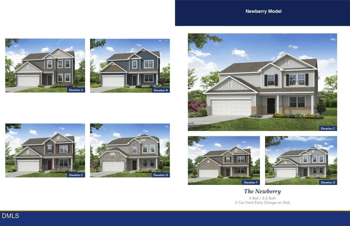 7143 Newberry - brochure - FL slab-compr - 315 Cook Street, Wendell, NC 27591