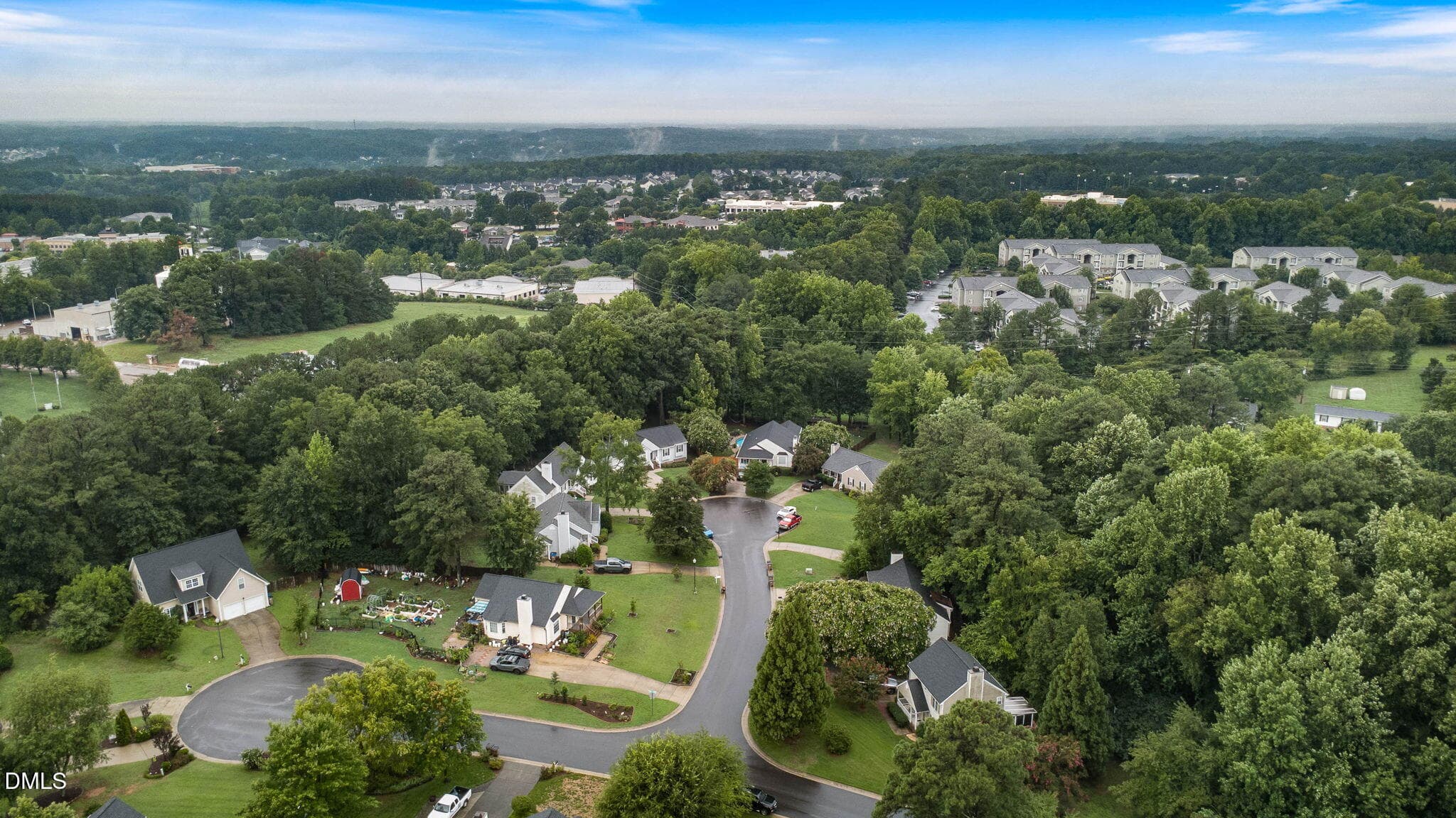 Aerial - 1513 Solunar Court, Wake Forest, NC 27587