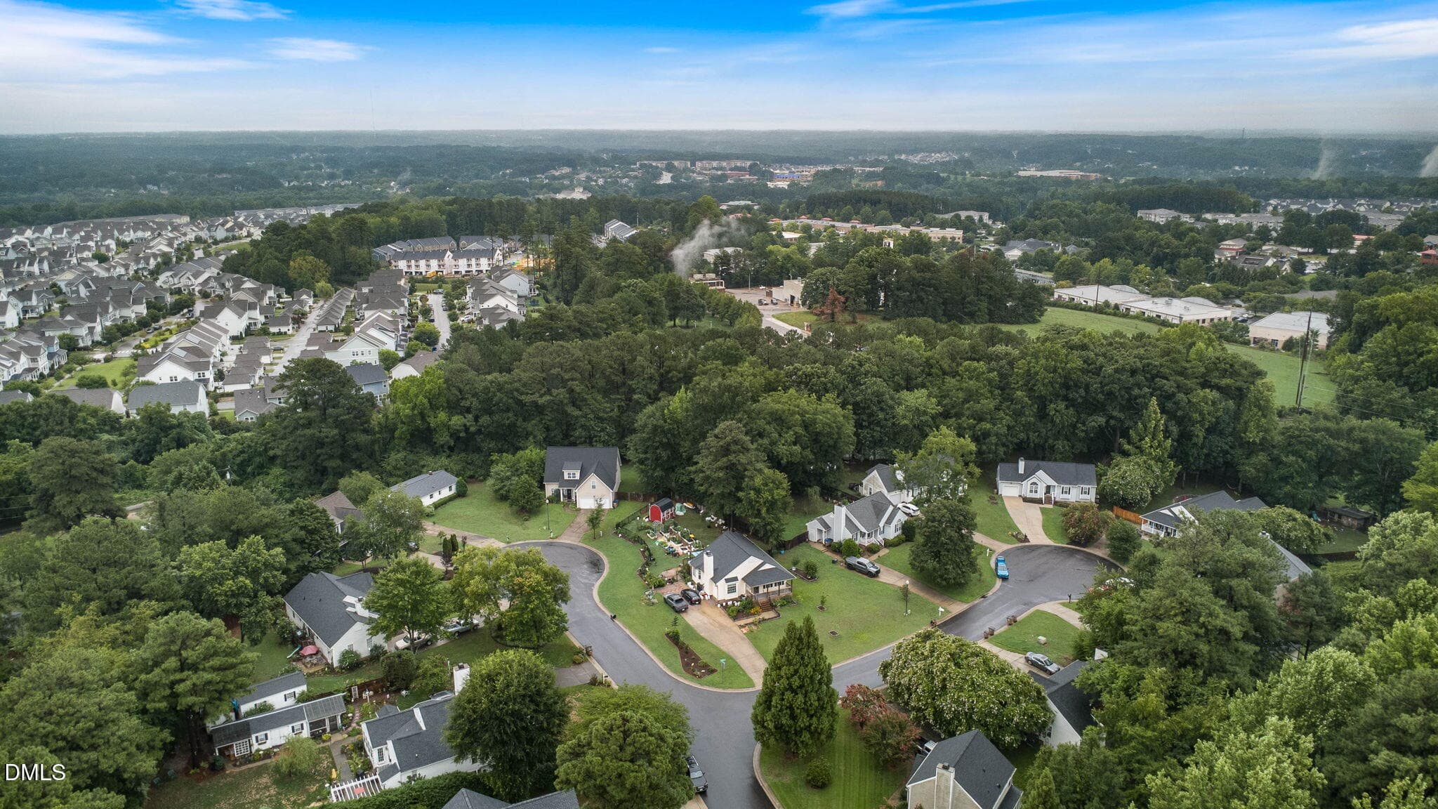 Aerial - 1513 Solunar Court, Wake Forest, NC 27587