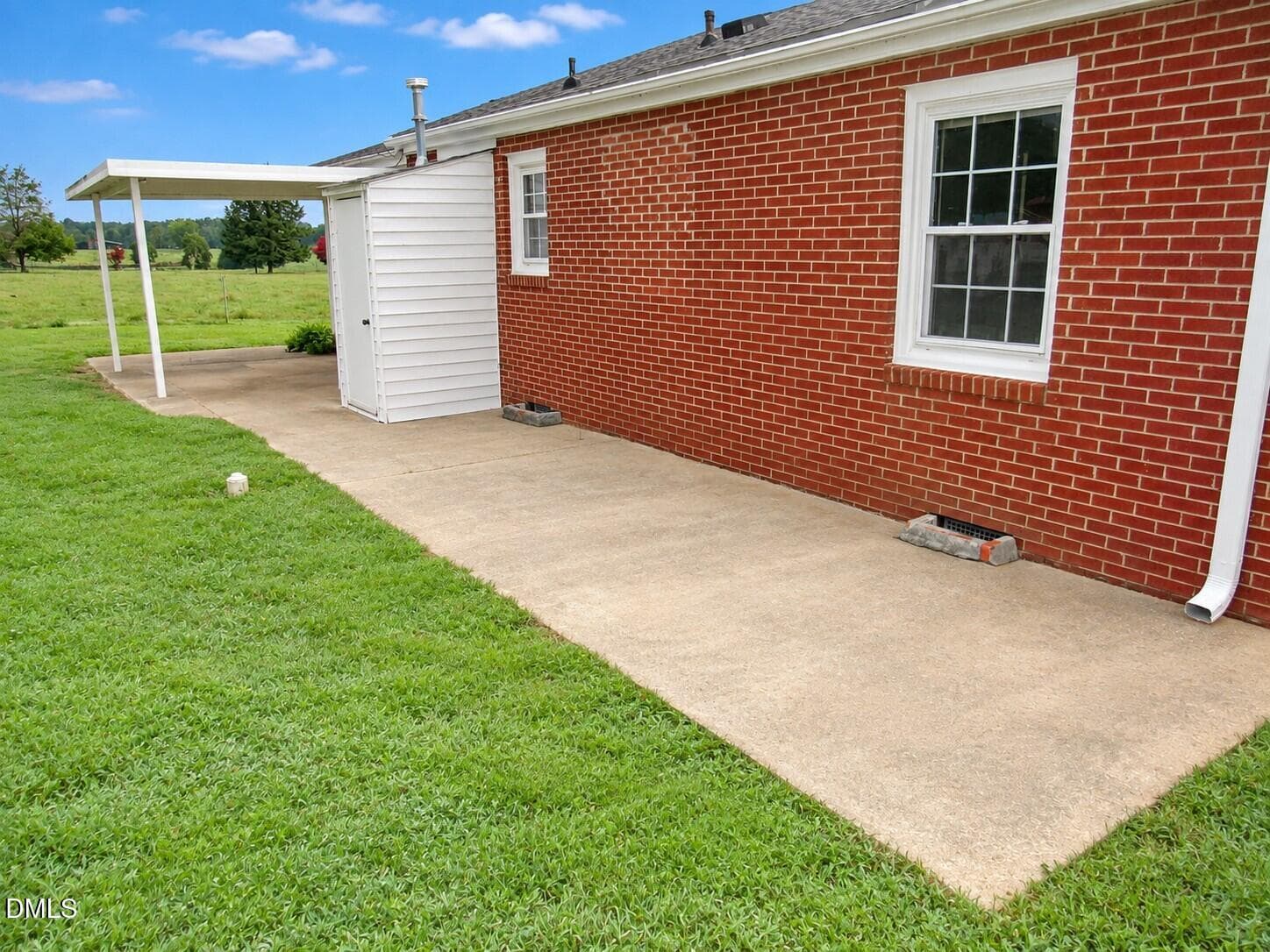 Rear patio - 2635 W Lyon Station Road, Creedmoor, NC 27522, Creedmoor